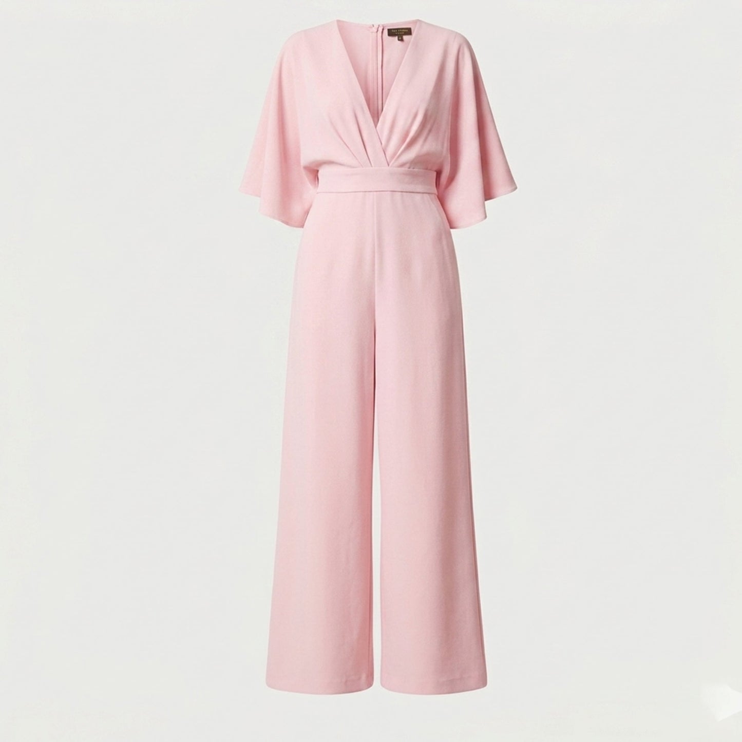 Women's V-Neck Wide Leg Jumpsuit