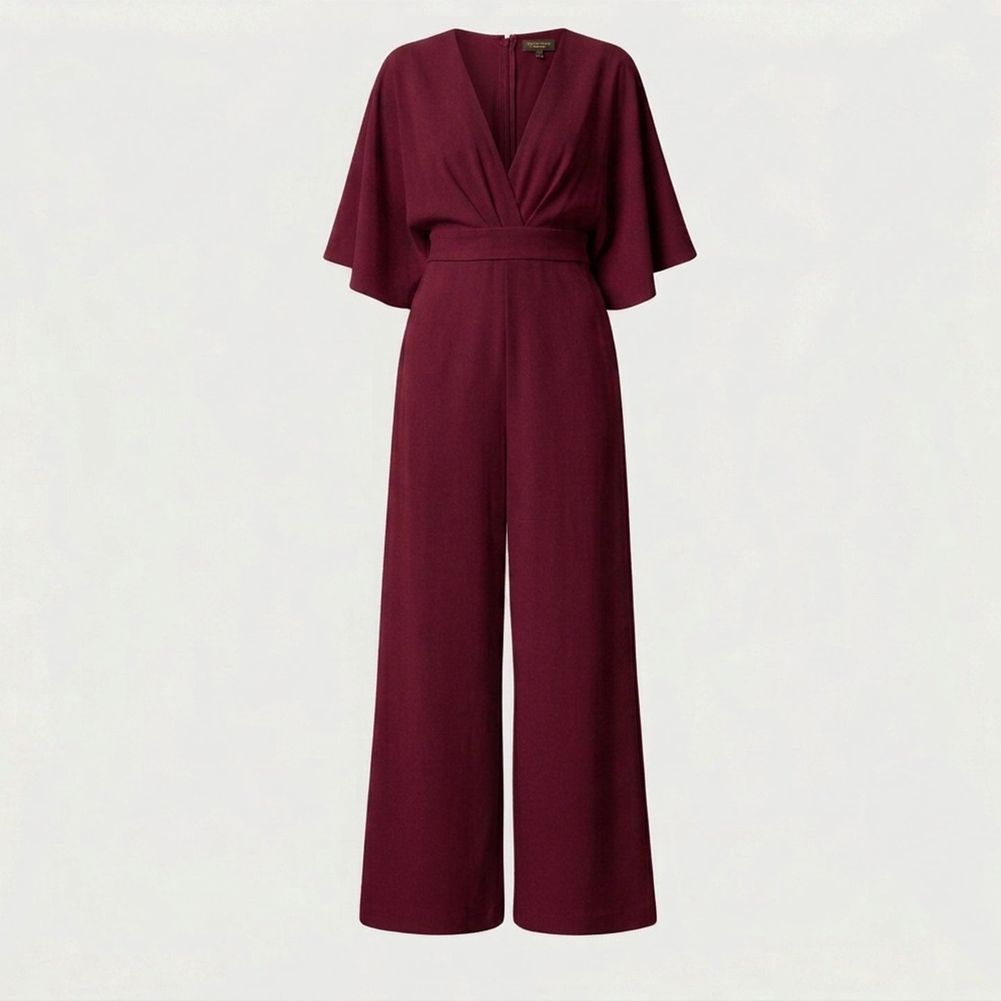Women's V-Neck Wide Leg Jumpsuit