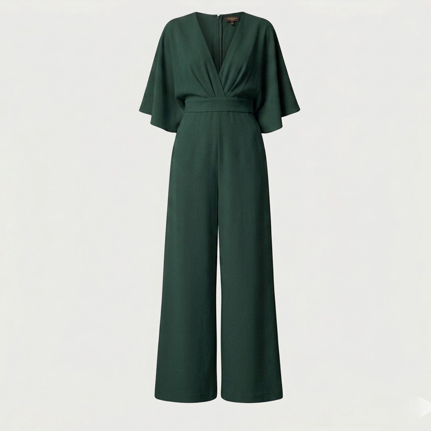 Women's V-Neck Wide Leg Jumpsuit