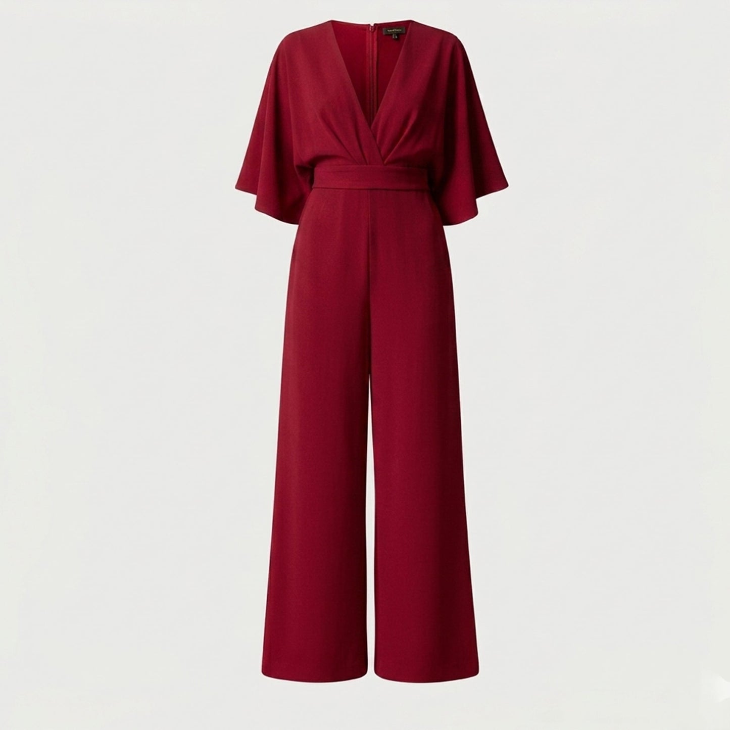 Women's V-Neck Wide Leg Jumpsuit