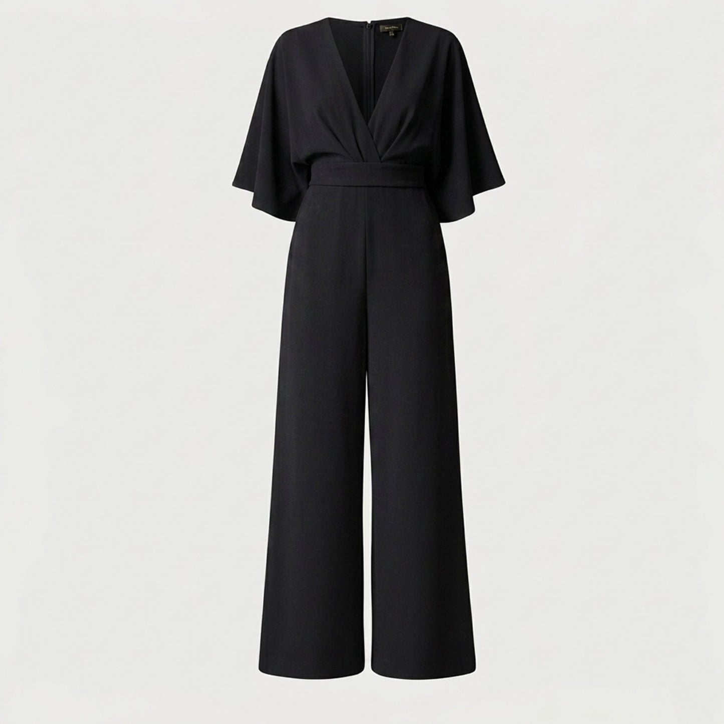Women's V-Neck Wide Leg Jumpsuit
